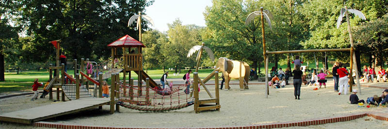 Hirschgarten-Elefantenspielplatz