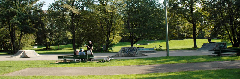 Hirschgarten-Halfpipe